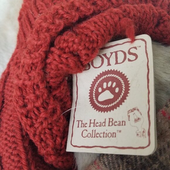 Boyds Bears Rusty McPunkin Pumpkin Jointed 12"‎ Head Bean Collection - Picture 6 of 11